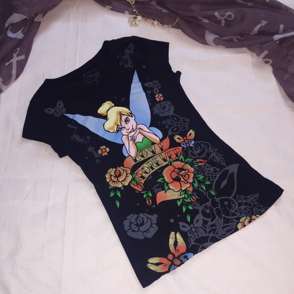 Tinkerbell T-Shirt - Love Forever 🖤